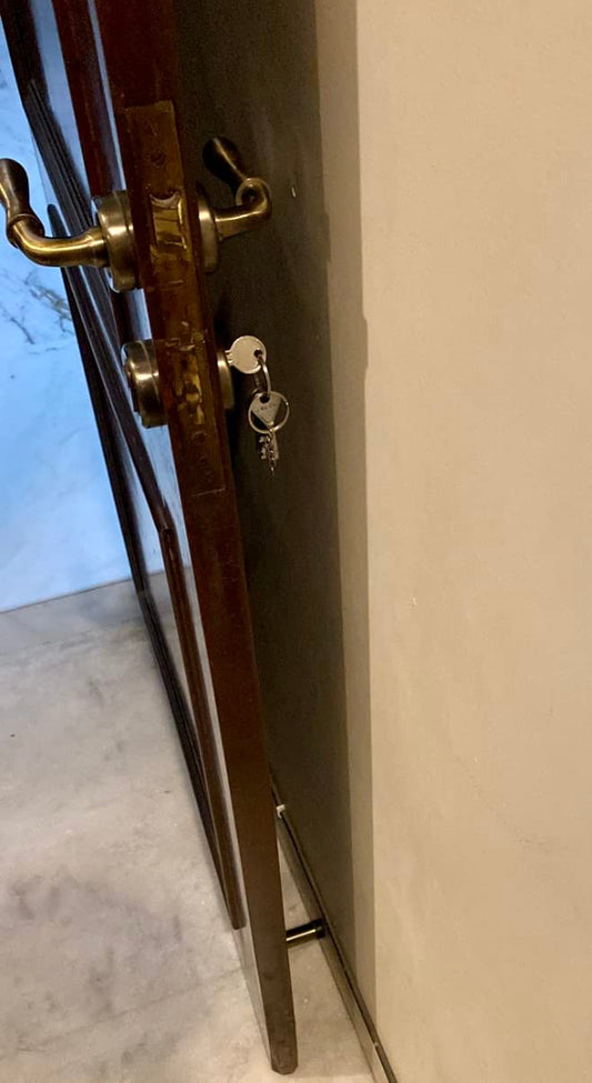 SS Door Silencer 75mm Antique Finish PP