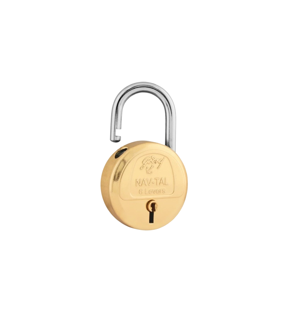 Godrej Padlock Nav-Tal 6 Levers 3 Keys Code 3279