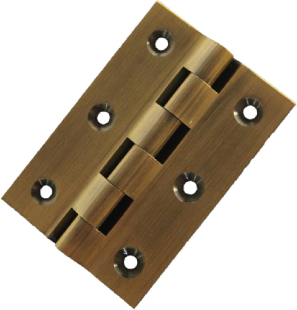 Brass Rly. Hinges 3"x7/8"x7/8 Brass Material Antique Finish B194 DRT