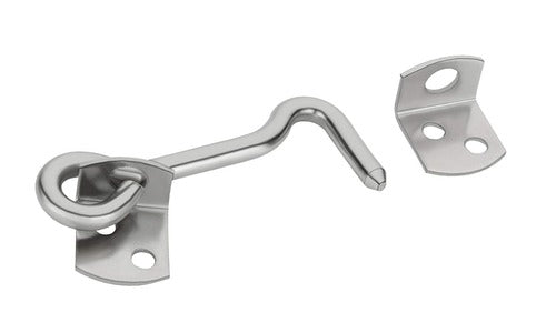 SS Gate Hook Round Size 2.5" (Rod 5mm) Stainless Steel Material S207 DRT