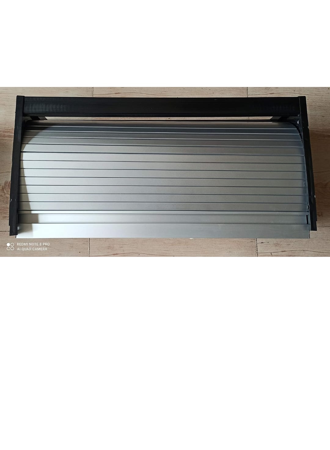 PVC Roller Shutter item no. 600 size 600x1320mm Silver