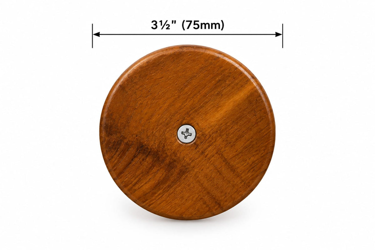 Wood Piece for Door Magnet and Curtain Bracket Fitting