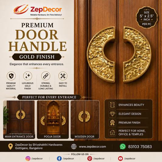 Door Handle 96mm Set(2 pcs) RPH10057 Good Made