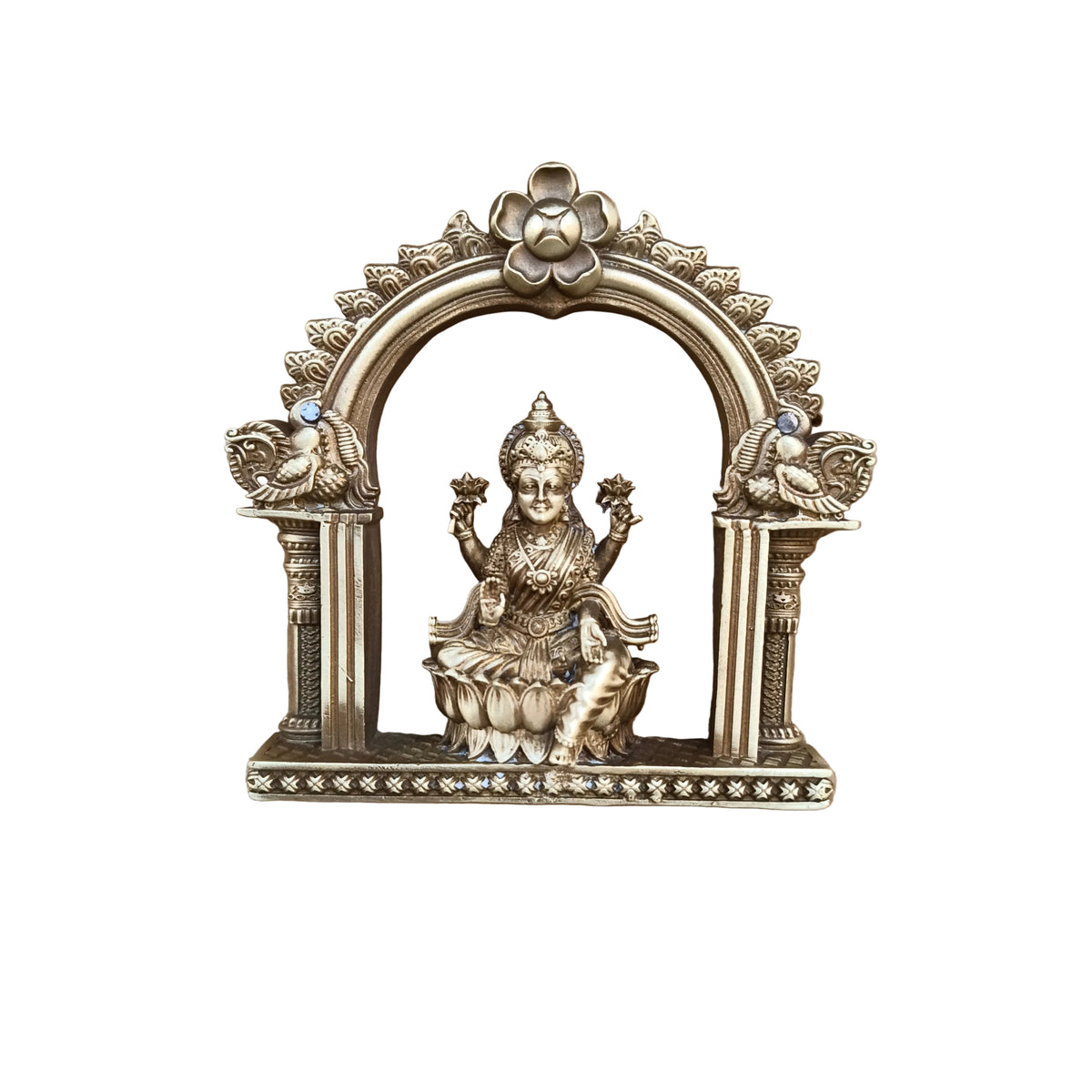 Ashta Laxmi 4" Brass Material Antique Finish (8pcs Set) BS