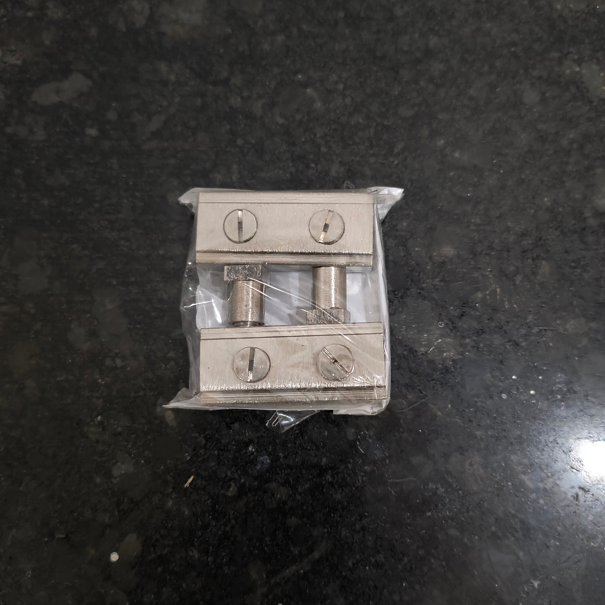 Glass Pivot Brass Hinges 2"x 6mm RF880 RV
