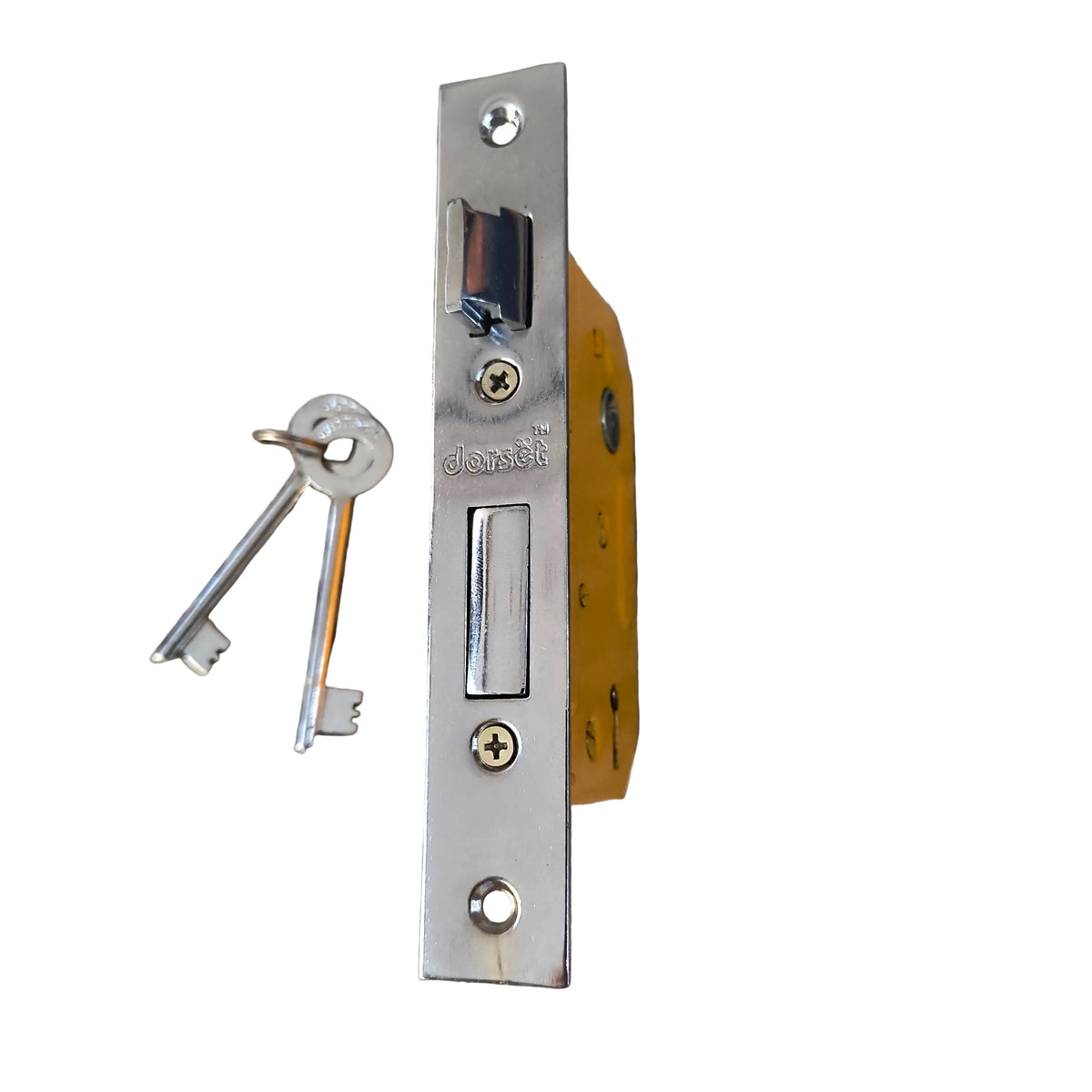 Dorset Mortise Lock Body 7" Chrome Finish