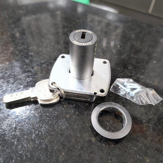 Acquire Drawer Lock 32mm D235 Black Finish