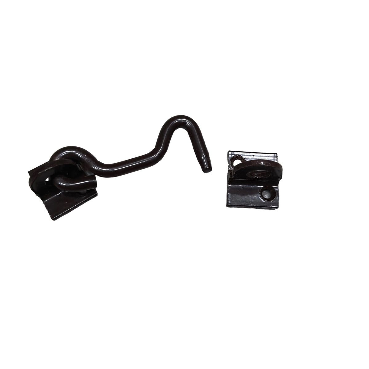 Gate Hook 3" inch PC Brown Square Plate HR