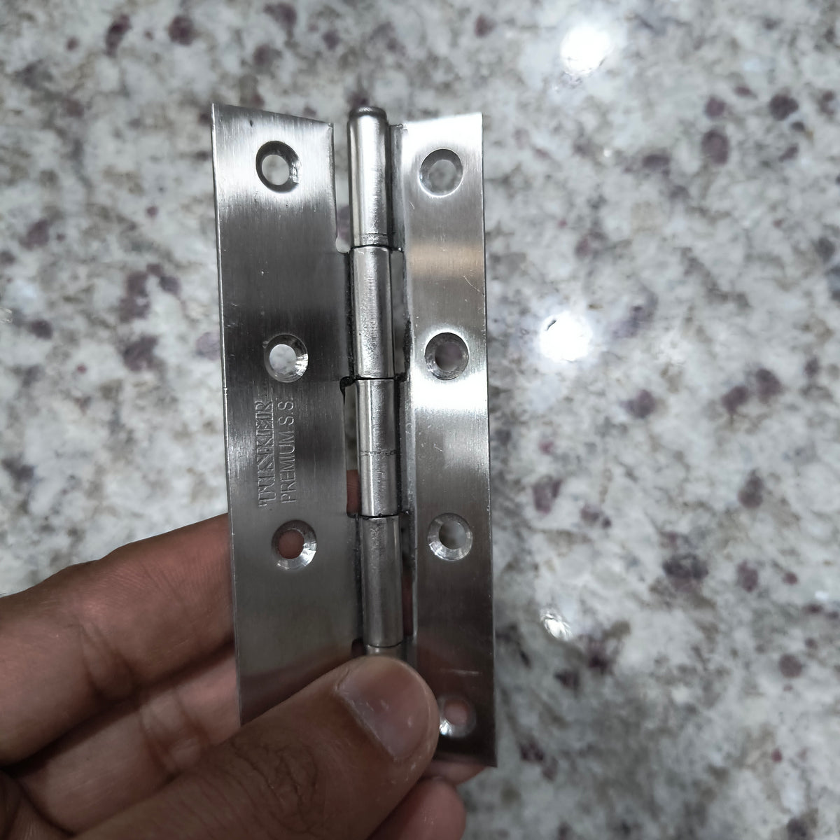 Cut Hinges SS Size 4"x1/2x3/4