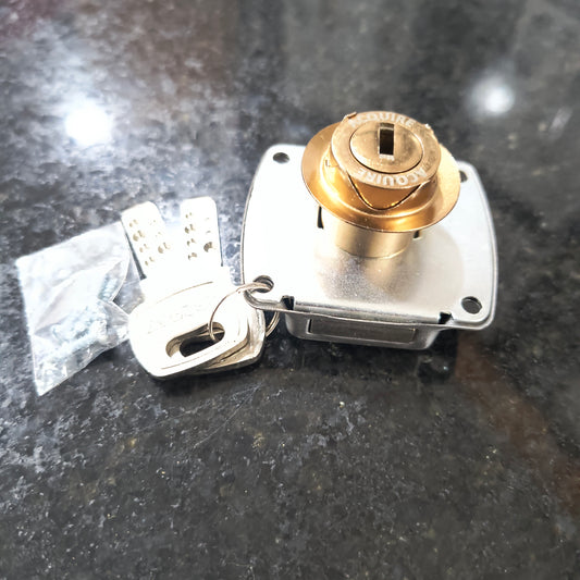 Acquire Drawer Lock 32mm D220 Rose Gold Finish
