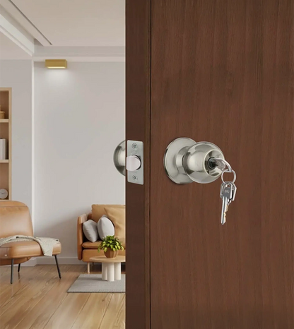 Godrej Door Cylindrical Lock Classic Cylindrical Lock with Key Antique Brass 60mm Finish Code 5810