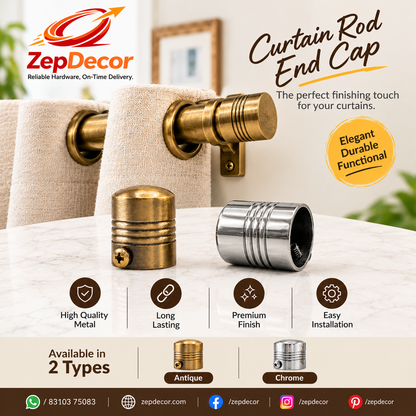 Curtain End Cap RC9069 RV