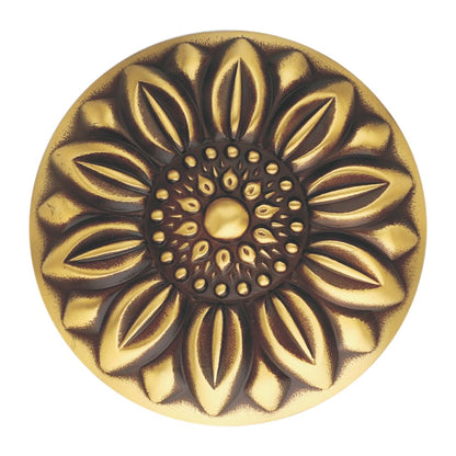 Dom model Bloom 65mm Brass Material Antique Finish PP