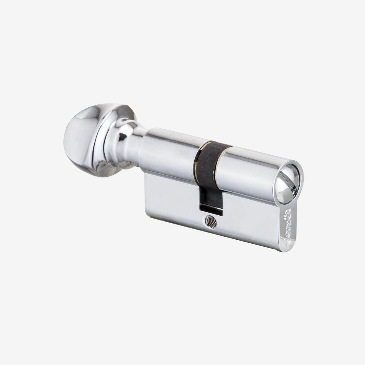 Dorset Pin Cylinder 70mm One Side Knob One Side Coin Key SS Finish