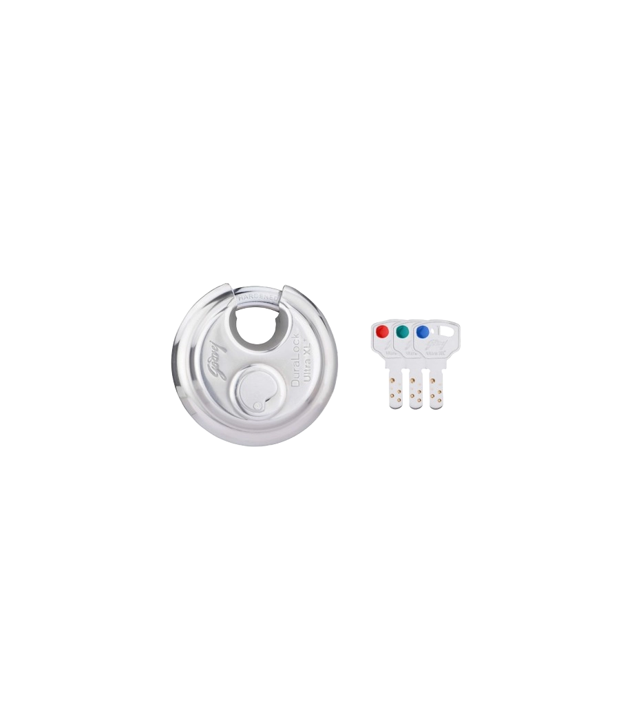 Godrej Padlock Duralock Ultra XL+ 90mm 3 Keys Code 4070