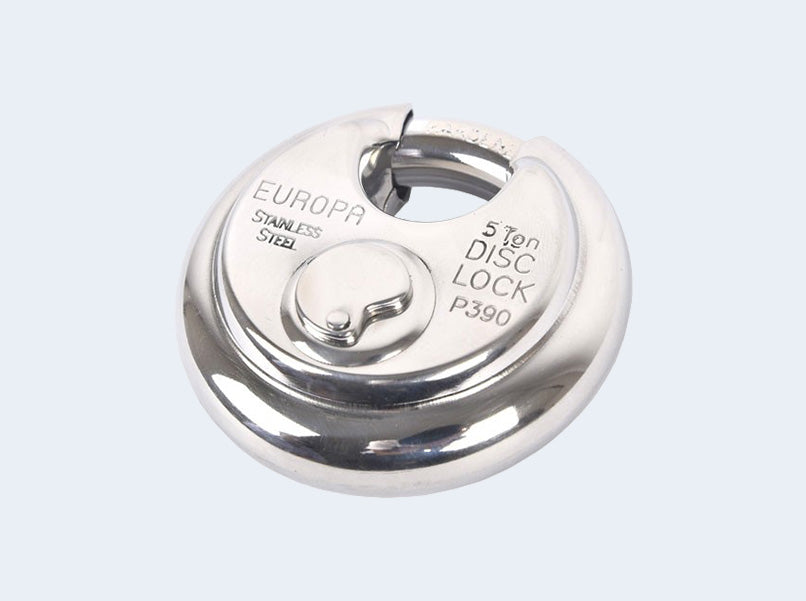 Europa Disc lock (Commercial Locks) SS Finish model P390