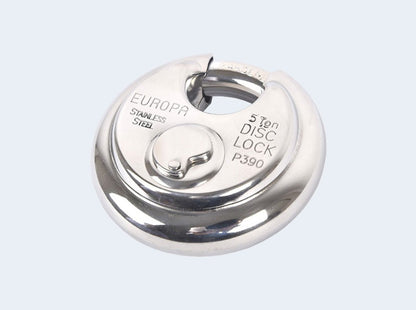 Europa Disc lock (Commercial Locks) SS Finish model P390