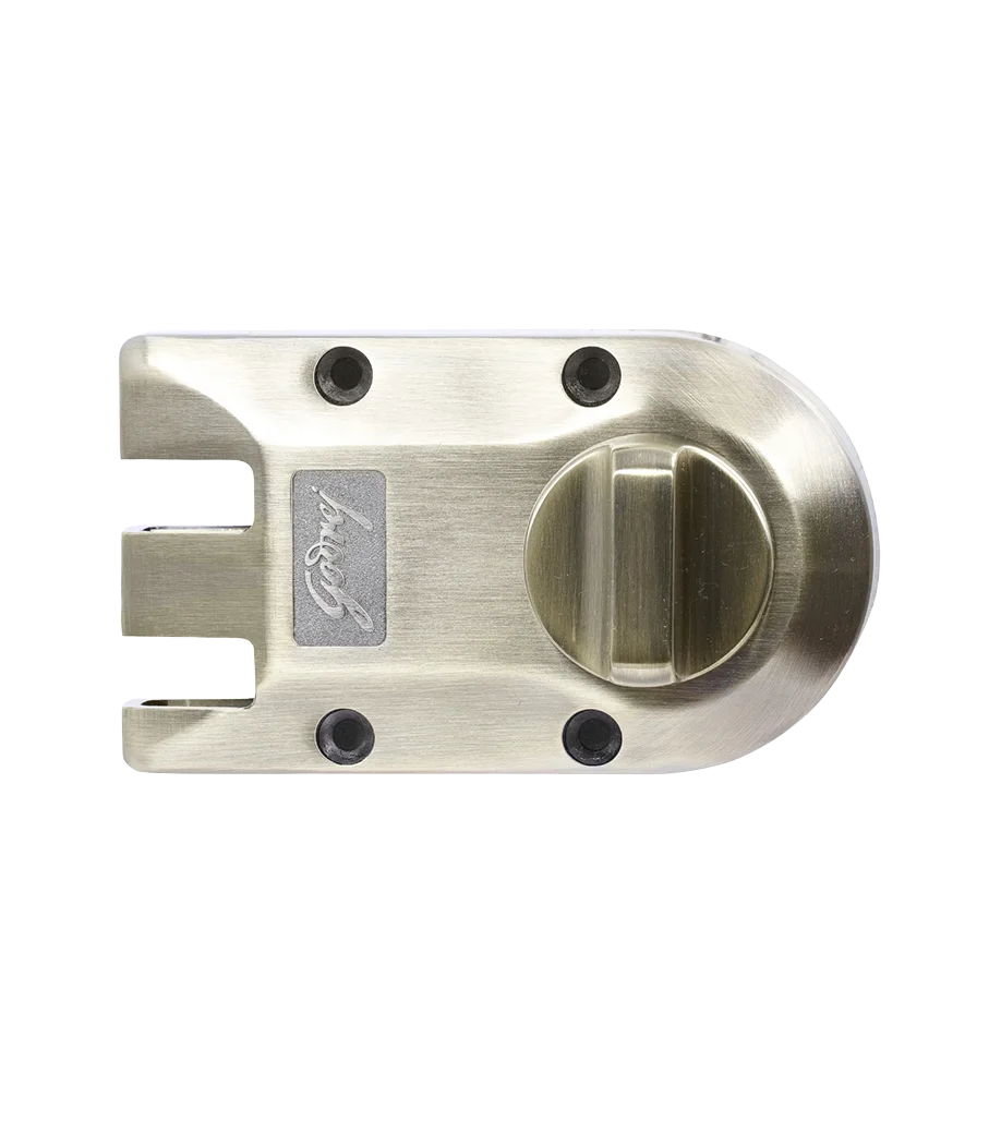 Godrej Main Door Rim Lock Ultra XL+ Vertibolt 1CK Antique Brass Finish Code 6003
