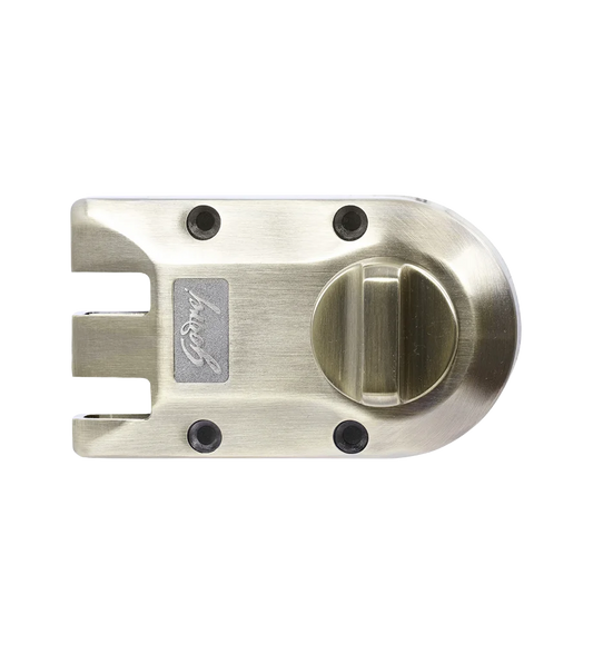 Godrej Main Door Rim Lock Ultra XL+ Vertibolt 1CK Antique Brass Finish Code 6003