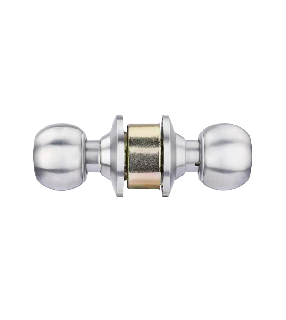 Godrej Door Cylindrical Lock Classic Cylindrical Lock with Key SS Finish 60mm Code 5808