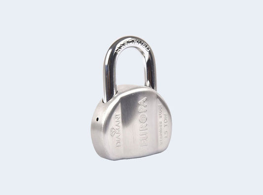 Europa Diamant Padlock Model L358SSTW Lock Twin Pack Common Key