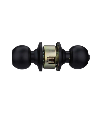 Godrej Classic Cylindrical Locks - with Key (60 mm) Model 5838  Matte Black Finish