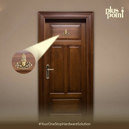 Brass Tirupati Ji 160x165mm Brass Material Antique Finish PP