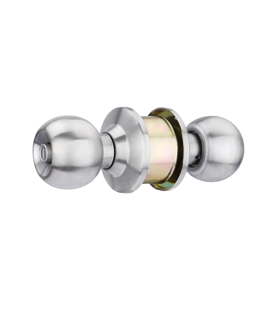 Godrej Door Cylindrical Lock Classic Cylindrical Lock with Key SS Finish 60mm Code 5808