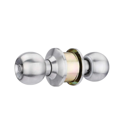 Godrej Door Cylindrical Lock Classic Cylindrical Lock with Key SS Finish 60mm Code 5808