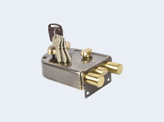 Europa Main Door Lock Model 8023AB Antique Finish