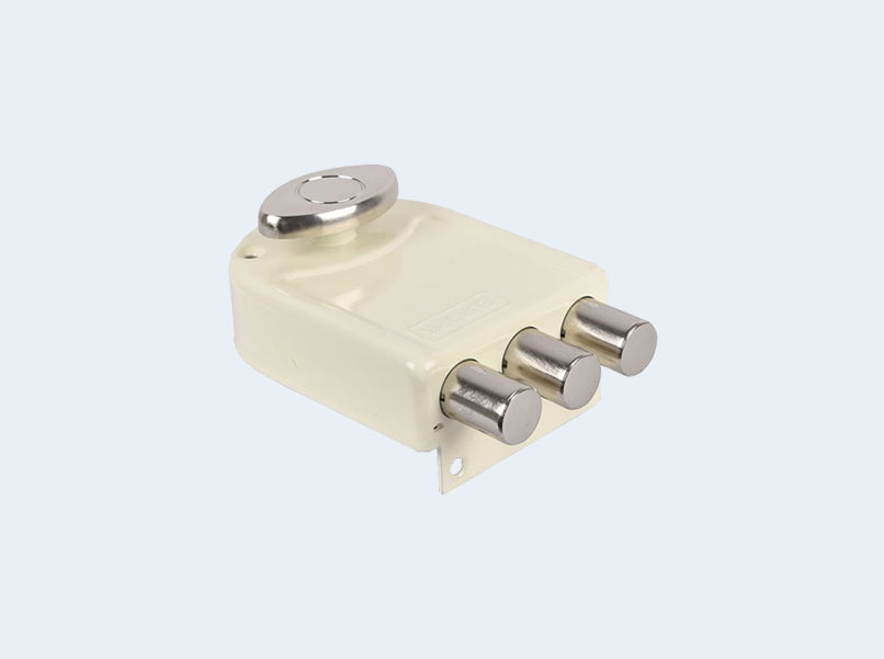 Europa Main Door Lock 8113IN Ivory Nickel Finish