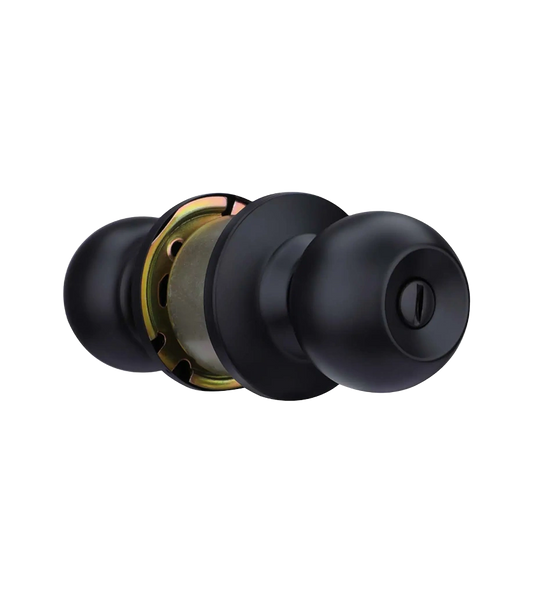 Godrej Classic Cylindrical Locks - with Key (60 mm) Model 5838  Matte Black Finish