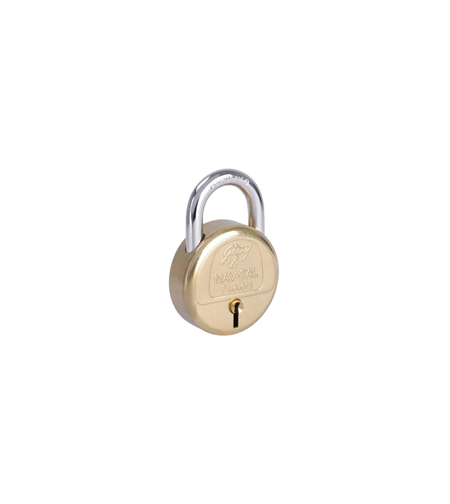 Godrej Padlock Nav-Tal 7 Levers 4 Keys Code 7169