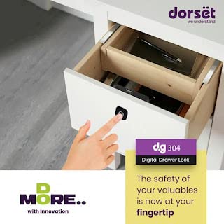 Dorset Digital Drawer Lock ZAP DG304 Black