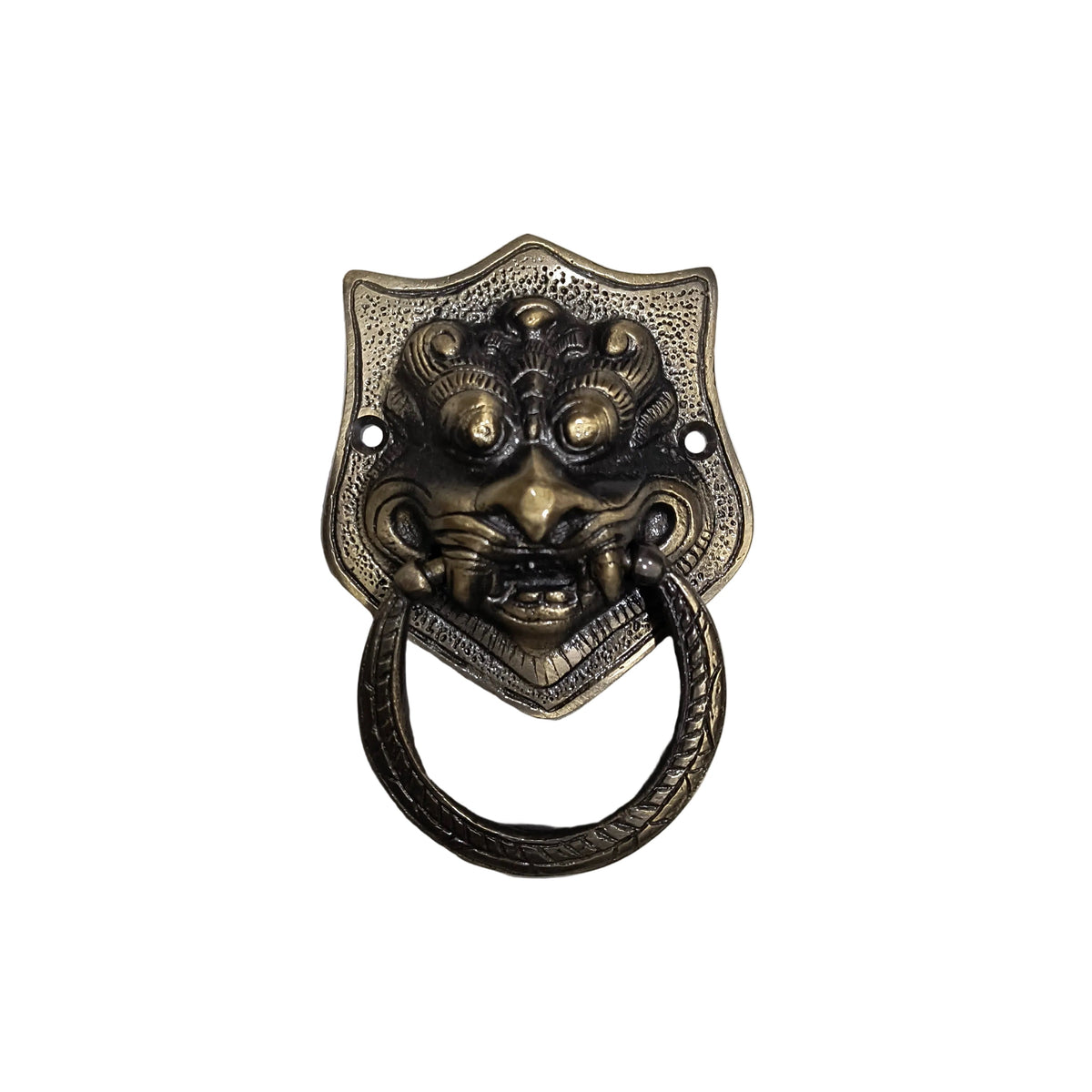 Door Knocker Brass Antique HR Design 1