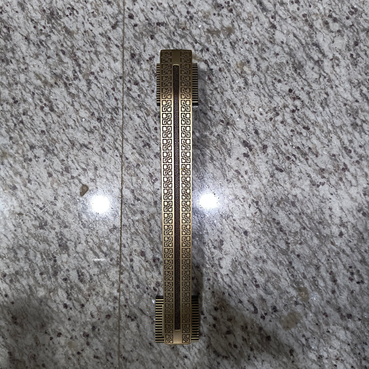 Brass Door Handle Model Matrix Brass Material Antique Finish PP
