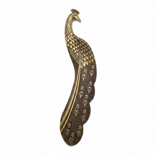 Main Door Handle 460mm Model Mayura Brass Antique Finish (price for two pieces) PP