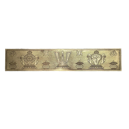 Brass Strip Tirupati Tilak 600x115mm Brass Material Antique Finish PP