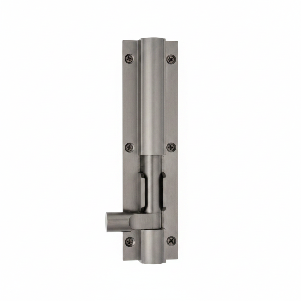 Brass Tower Bolt Matt Graphite Finish Legend