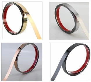Stainless Steel Self Adhesive Strip Roll 5mtr length