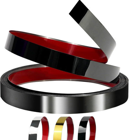 Stainless Steel Self Adhesive Strip Roll 5mtr length