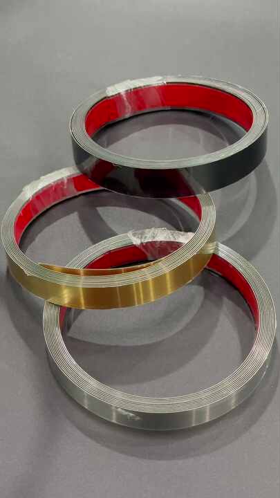 Stainless Steel Self Adhesive Strip Roll 5mtr length