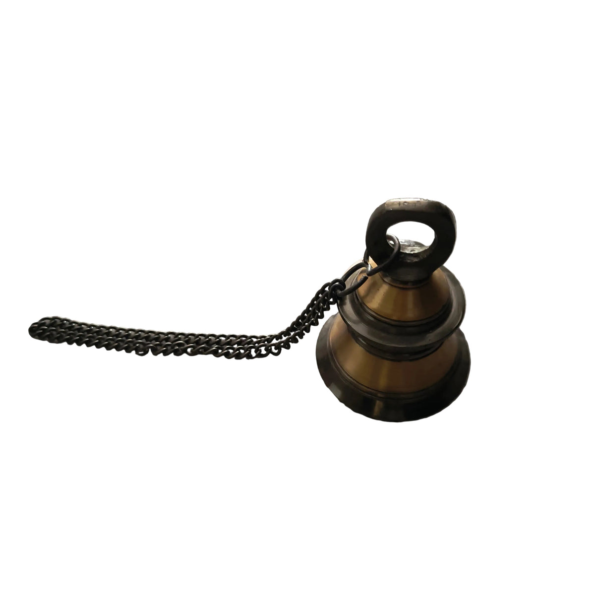Brass Latken Bell 3" with Chain Antique Finish HR