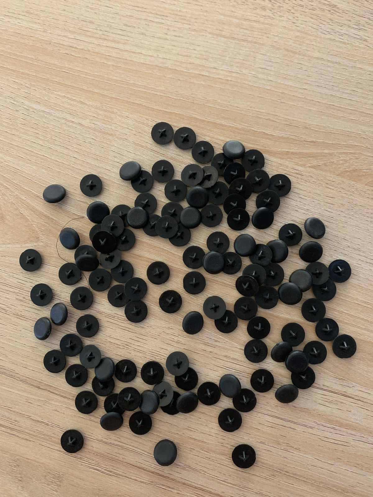 PVC Screw Cap Black