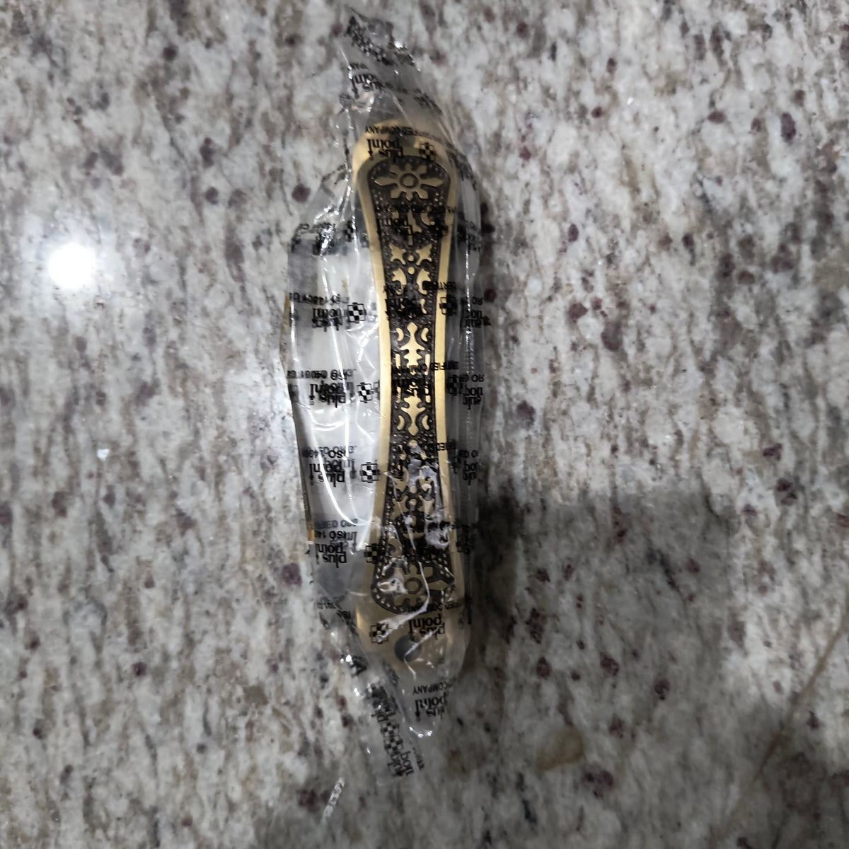 Brass Door Front Screw Handle Elando Antique Finish size 150mm PP