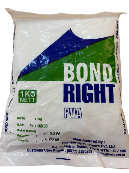 BondRight Synthetic Resin Adhesive 1kg Pouch
