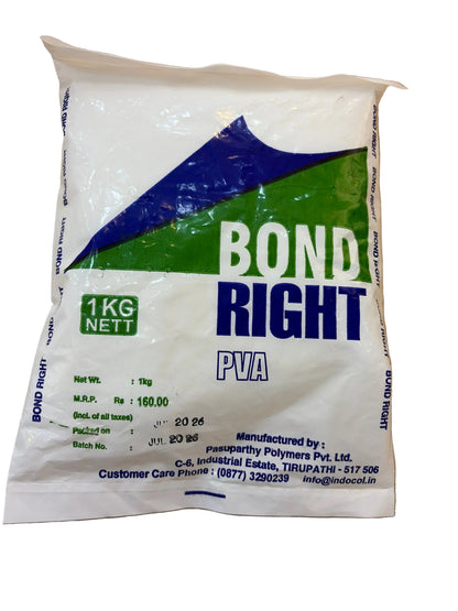 BondRight Synthetic Resin Adhesive 1kg Pouch