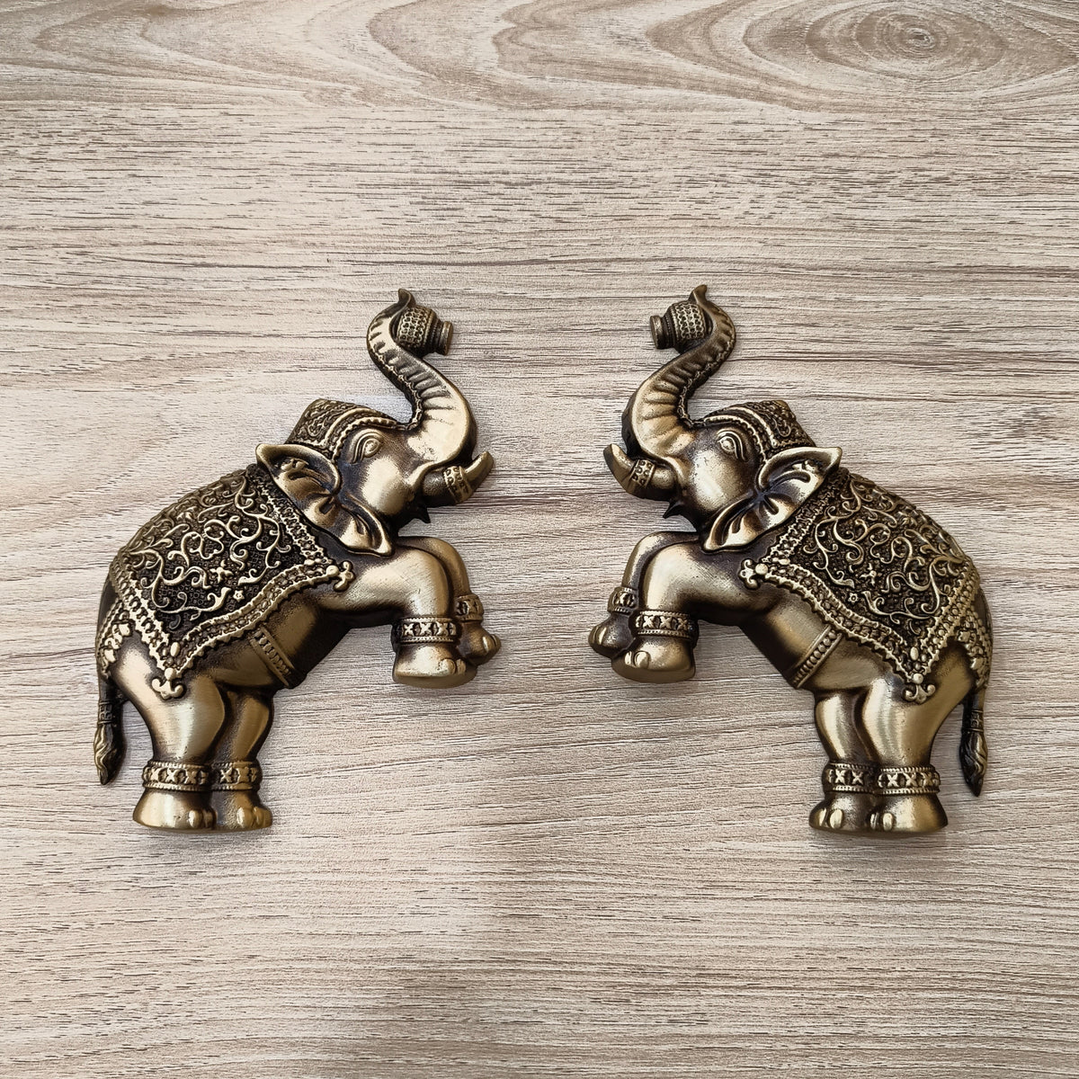 Brass Gajraj Size 125mm Brass Material Coffee Antique Finish PP