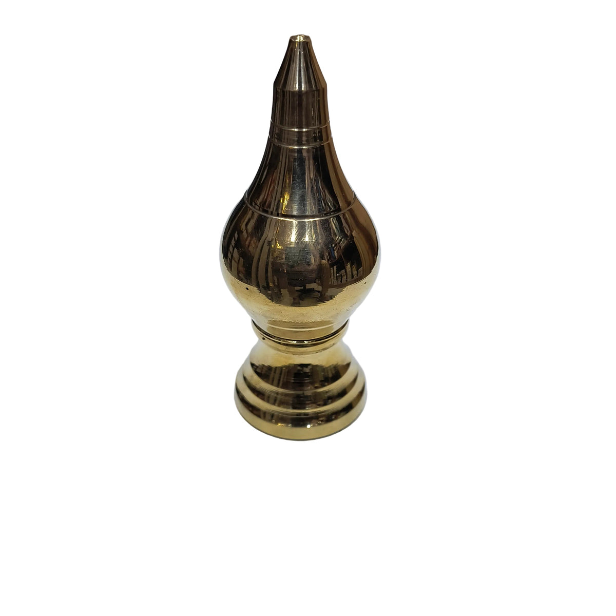 Brass Temple Kalash Gold Finish