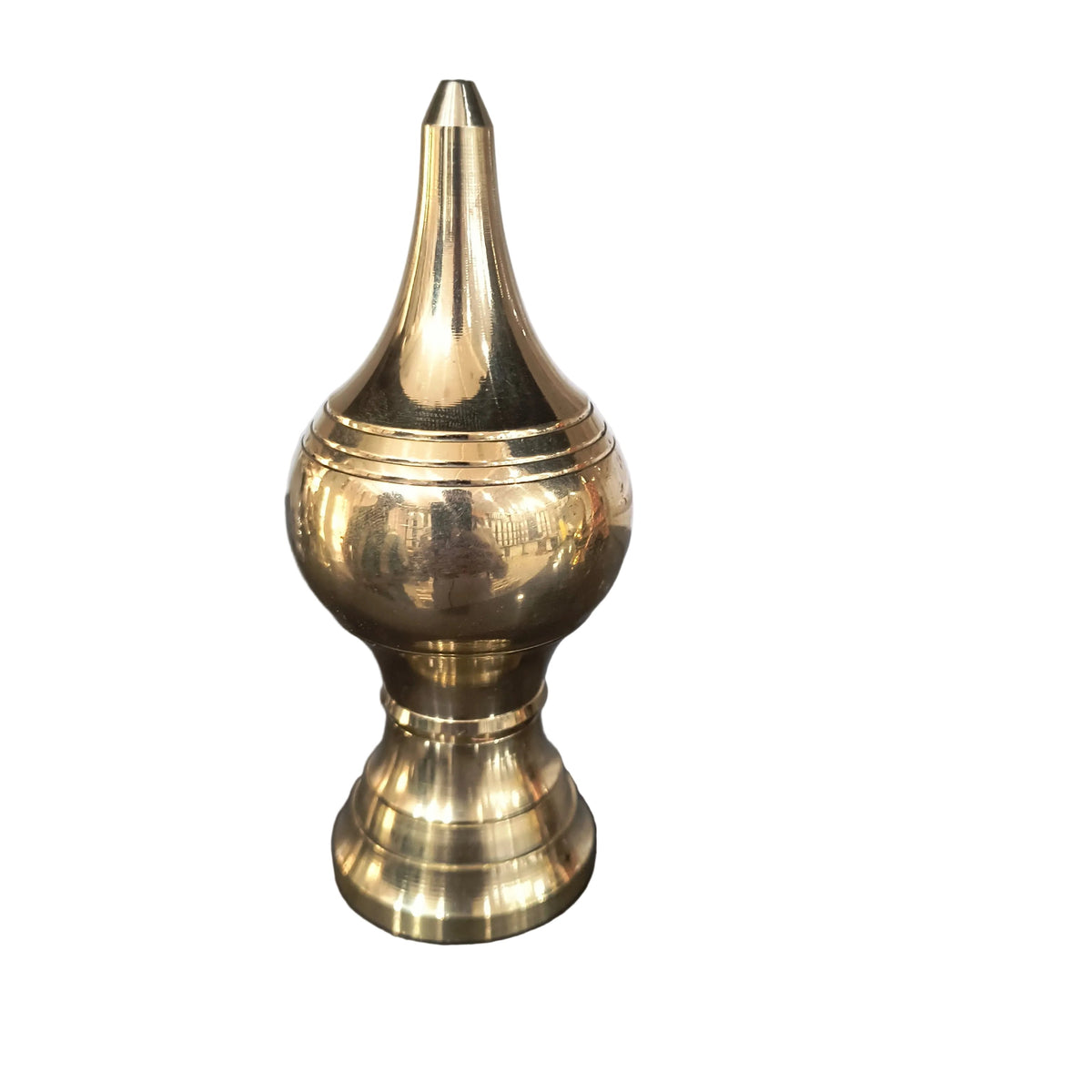 Brass Temple Kalash Gold Finish